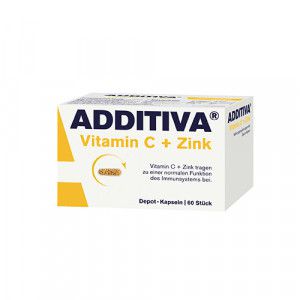 ADDITIVA Vitamin C Depot 300 mg Kapseln