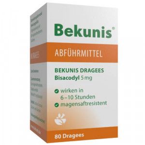 BEKUNIS Dragees Bisacodyl 5 mg magensaftres.Tabl.