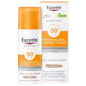 EUCERIN Sun CC Creme getönt mittel LSF 50+